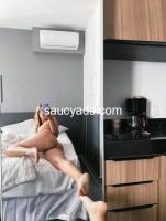 I want your hot tongue licking my cunt after you cum in it