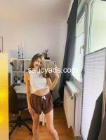 Naughty minx begs this stranger to flood her womb with hot cum