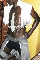 Wild hot ripped Top Hunk for Ladies & Bottoms - 6