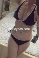 Rub your cockhead around my dripping cunt and push inside fucker